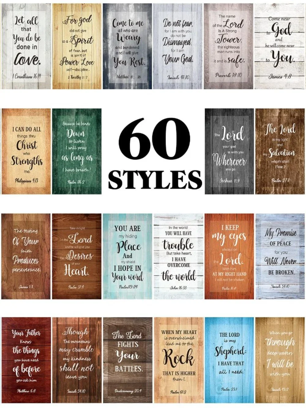 Estune 240 Pcs Bible Verse Cards with Full Scripture Bulk Mini Prayer Cards Wome